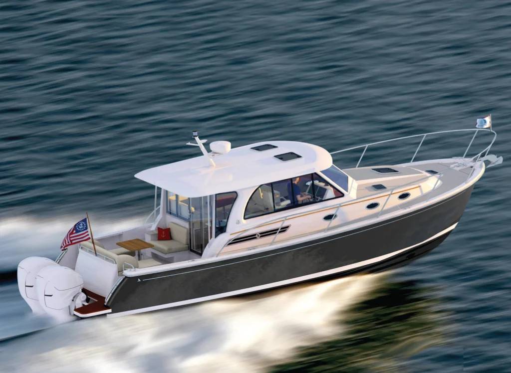 Back Cove 390 Outboard